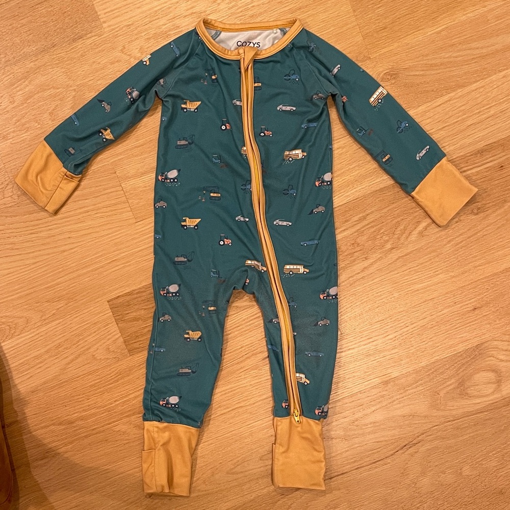 Cozys cars and tractors pajamas